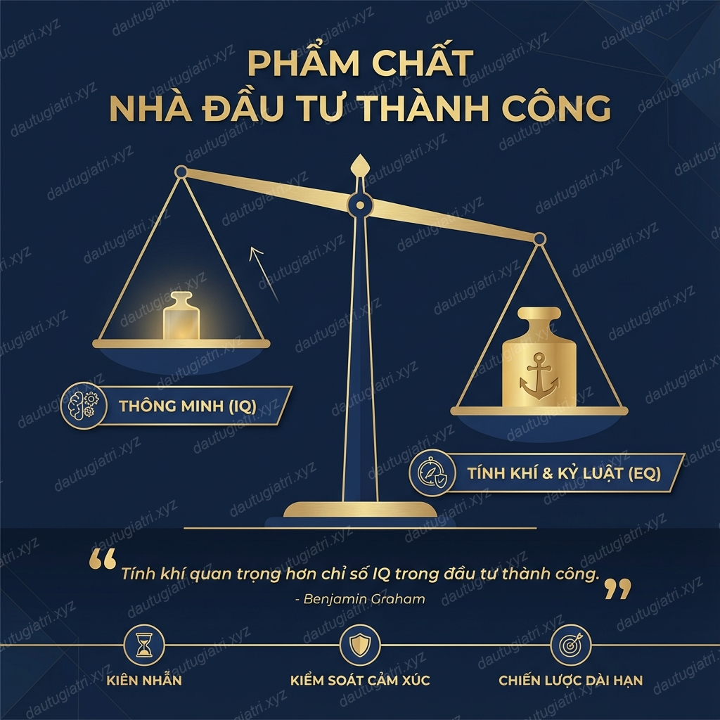 Phẩm chất nhà đầu tư thành công: IQ vs Tính khí