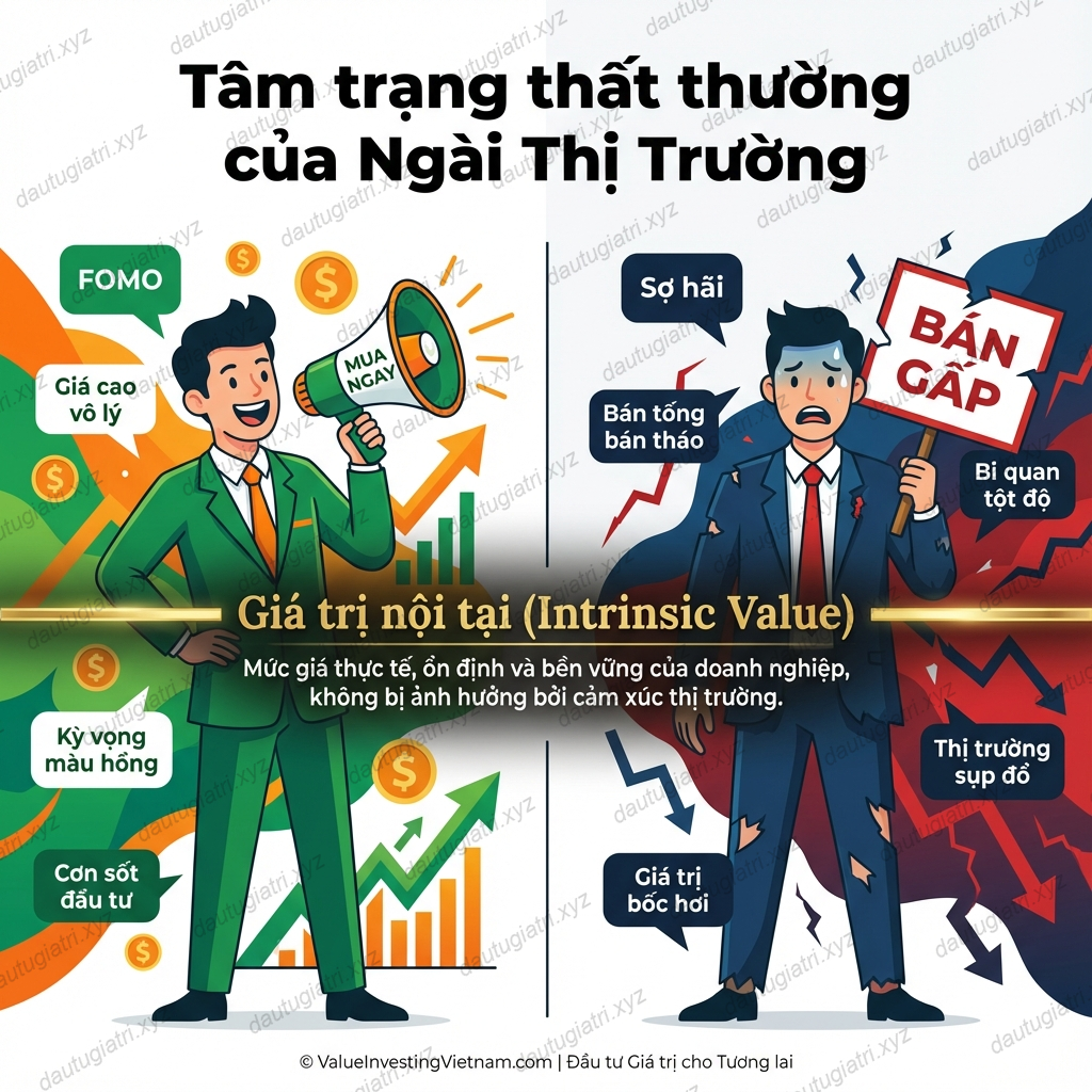 Tâm trạng thất thường của Ngài Thị Trường