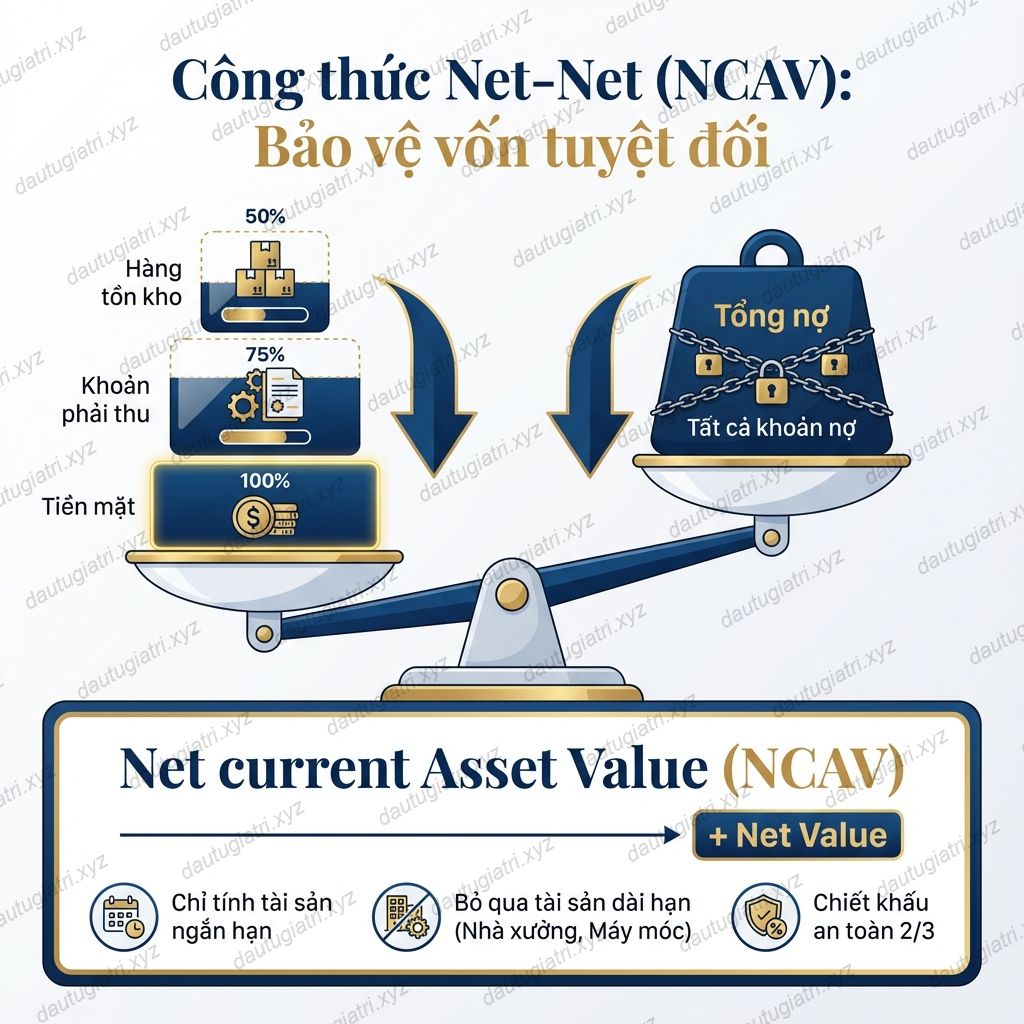 Công thức Net-Net (NCAV)